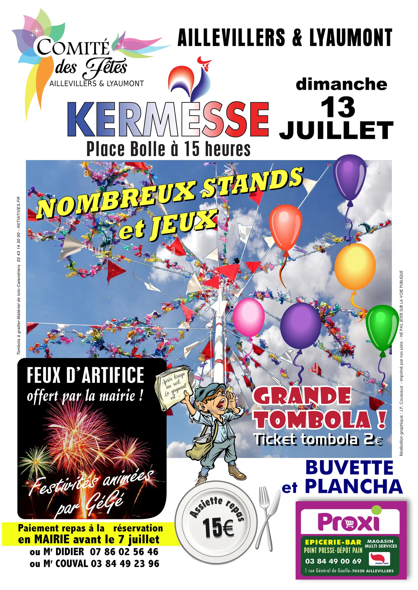 animation 13 juillet 2025