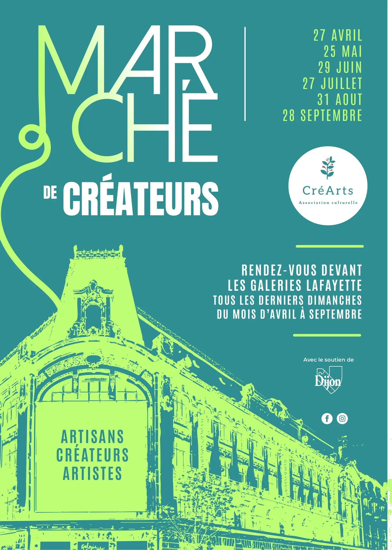 affiche A2 GALERIES LAFAYETTES