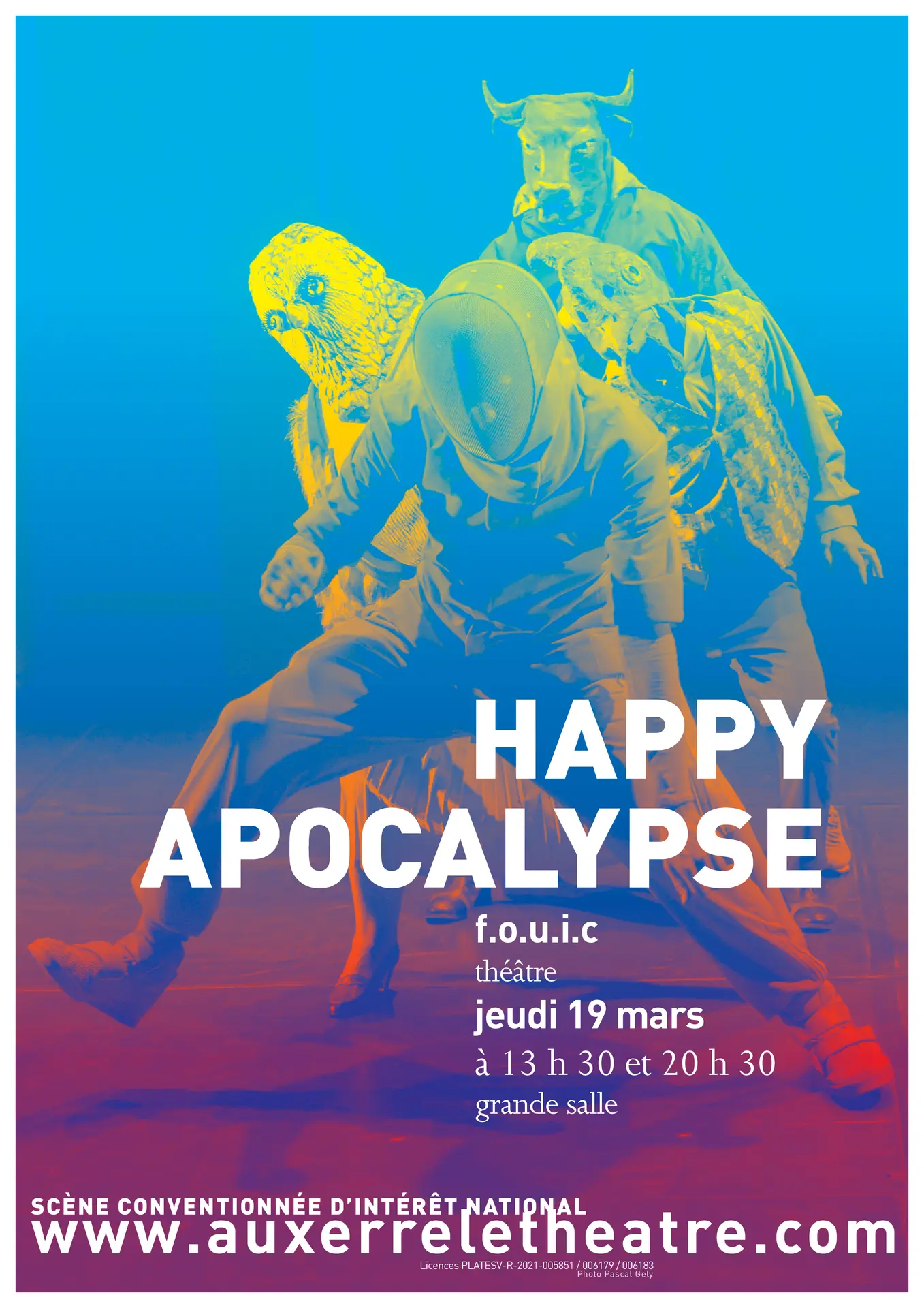 affiche A3 happy apocalypse