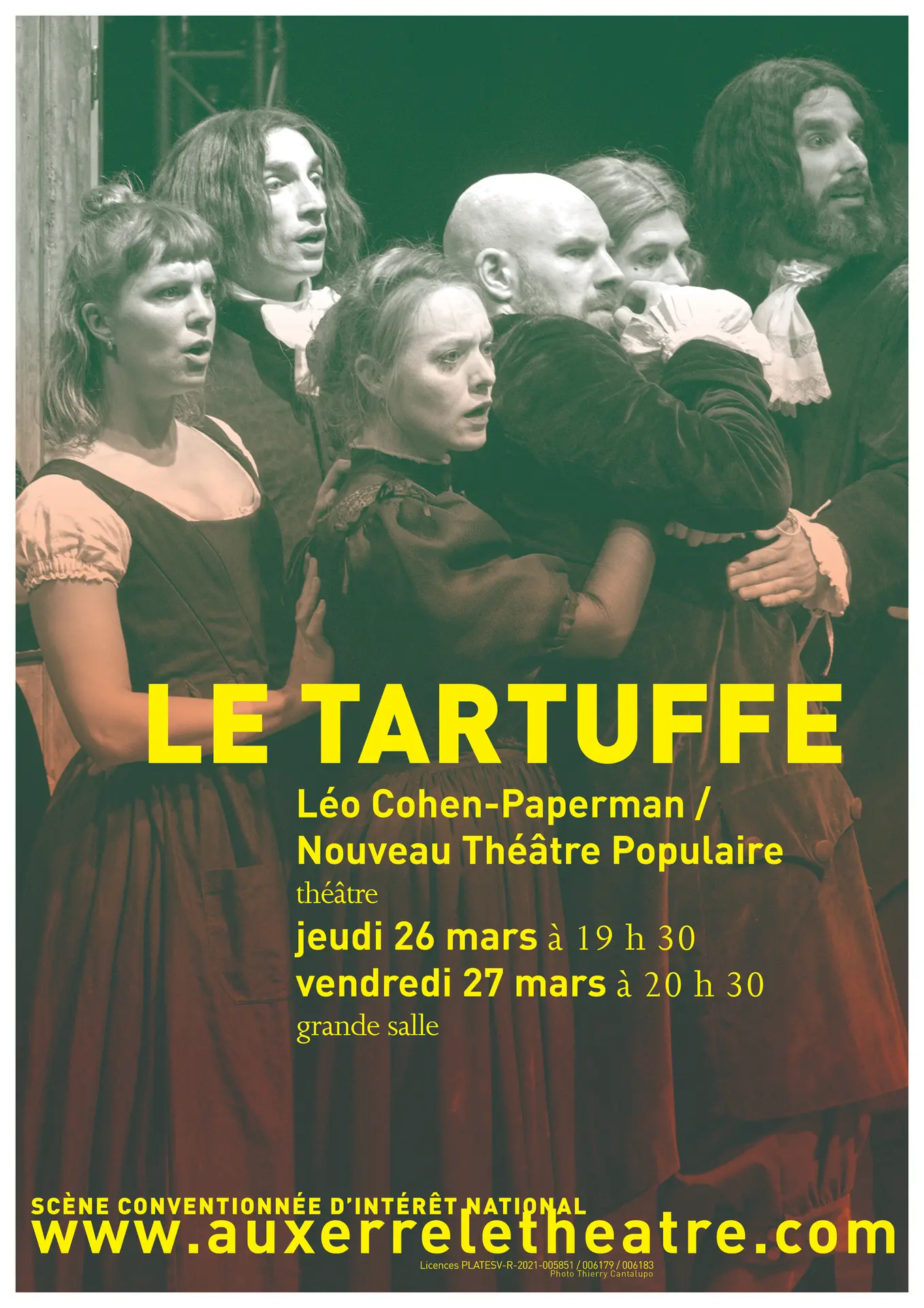 affiche A3 le tartuffe