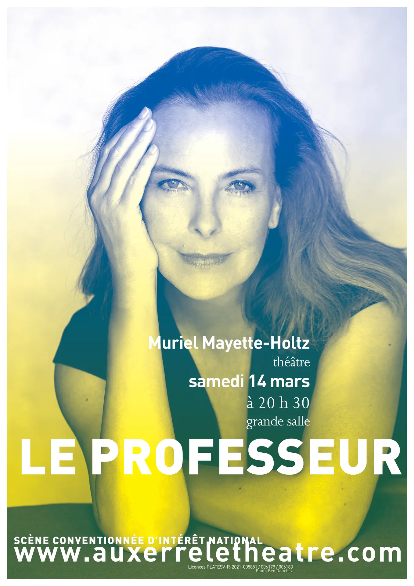 affiche A3 le professeur