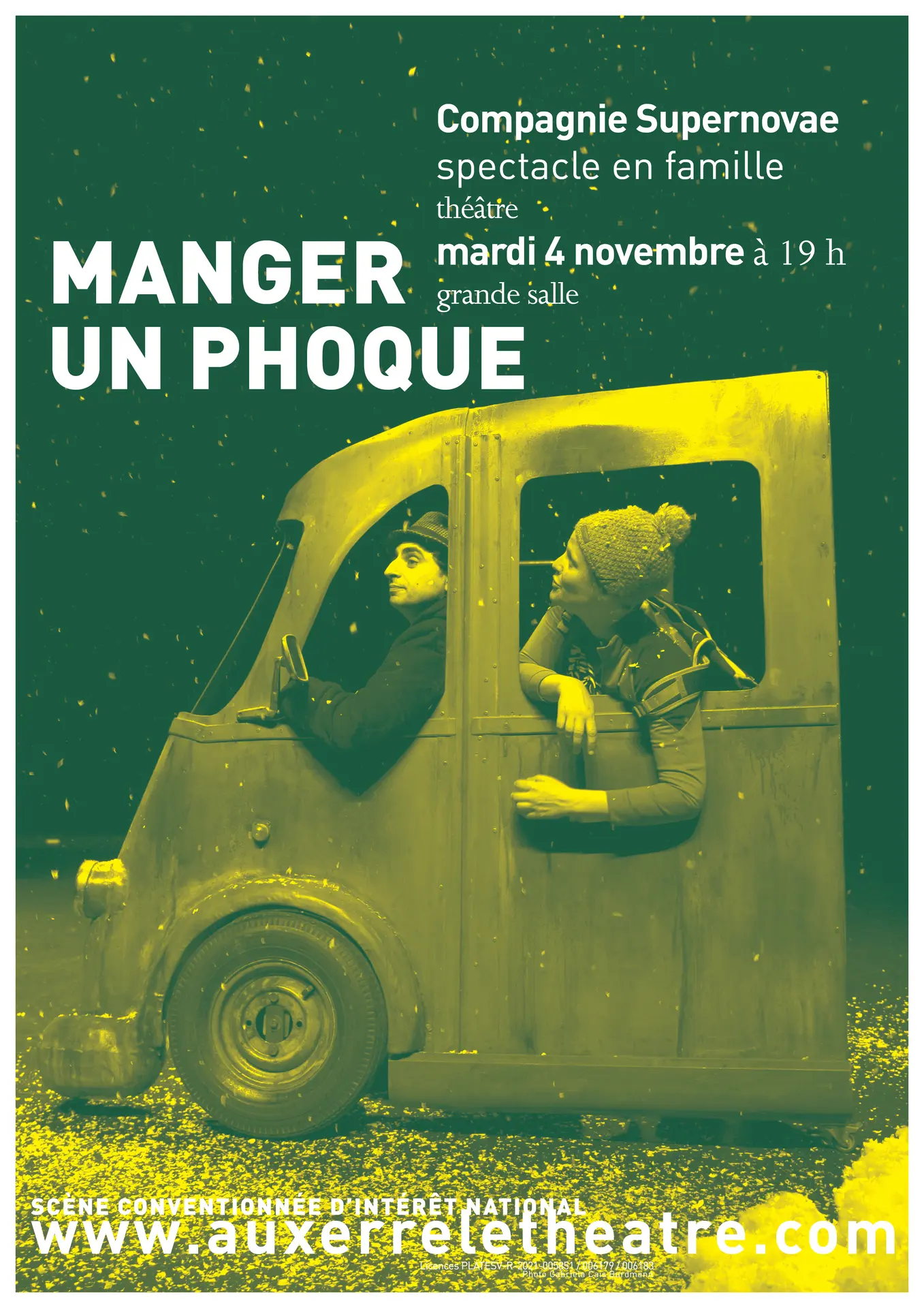 affiche A3 manger un phoque