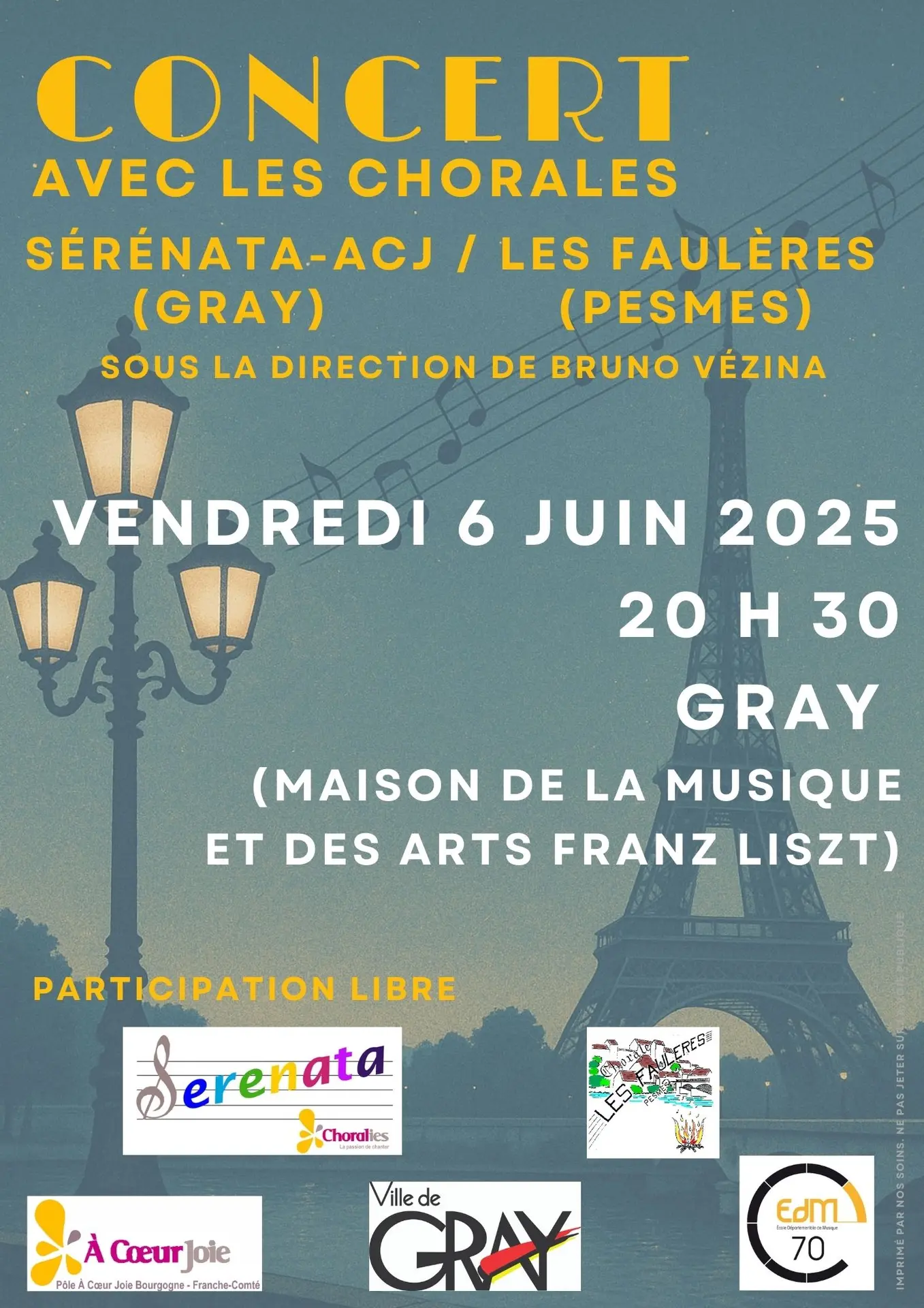 Concert Sérénata 6 juin 2025