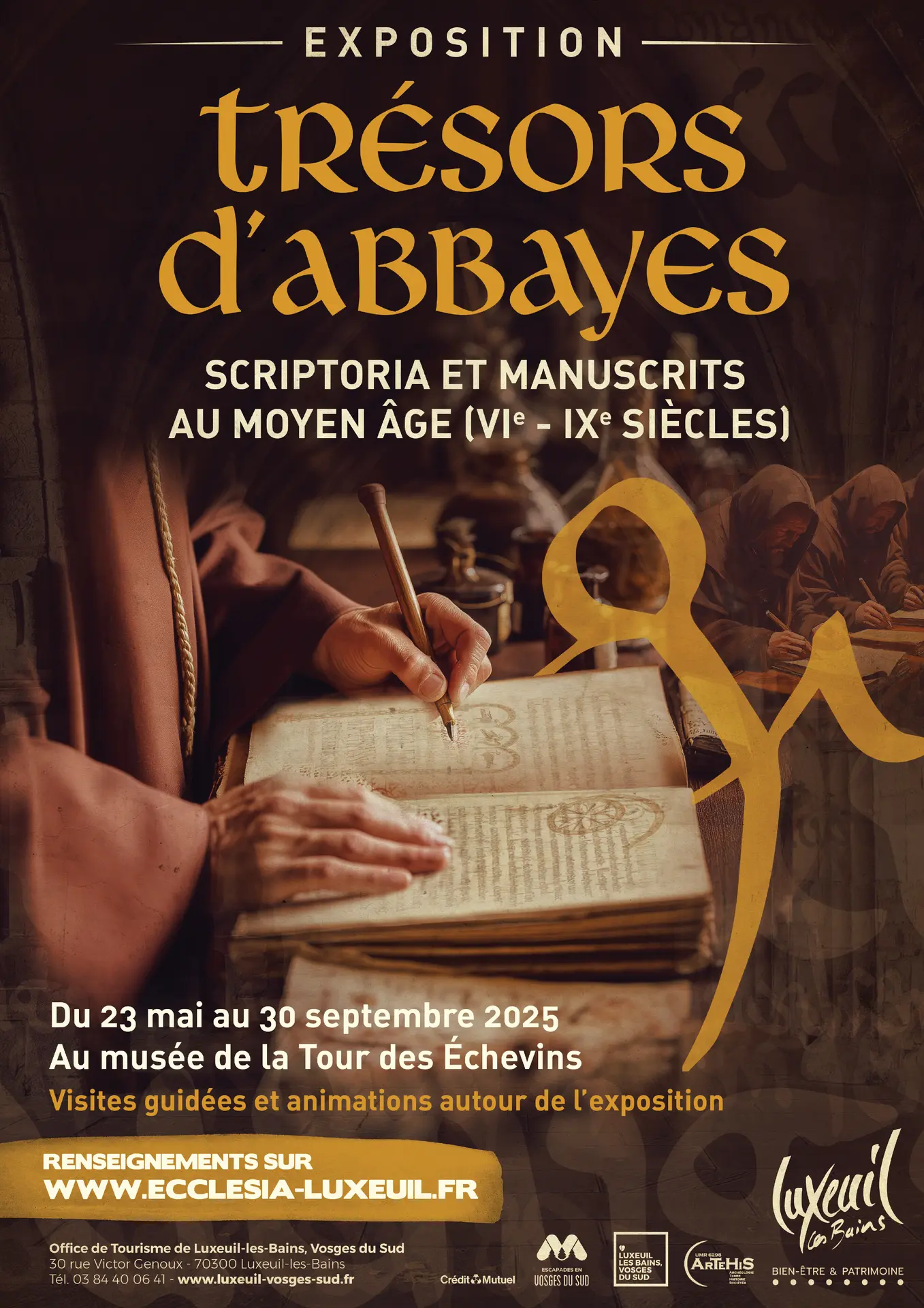 affiche expo manuscrit