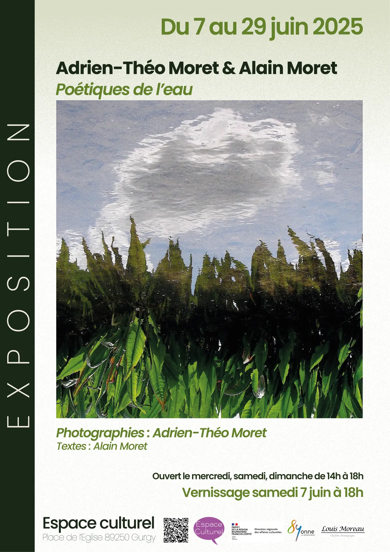 Poétiques de l'eau - Adrien Théo Moret et Alain Moret
