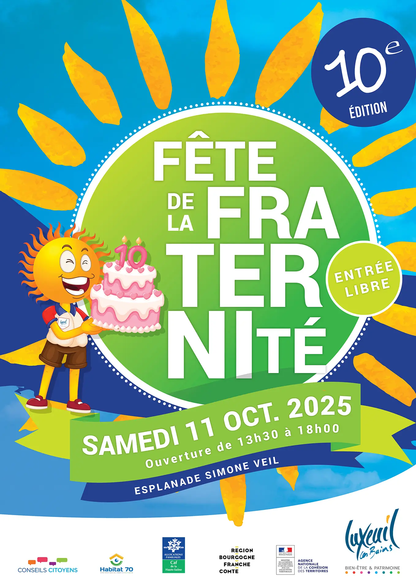 Fête fraternité 11 octobre