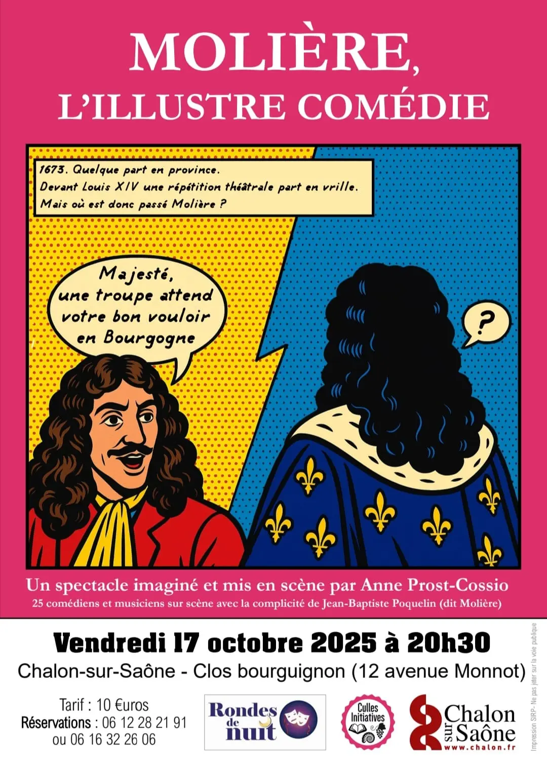 affiche moliere octobre 2025