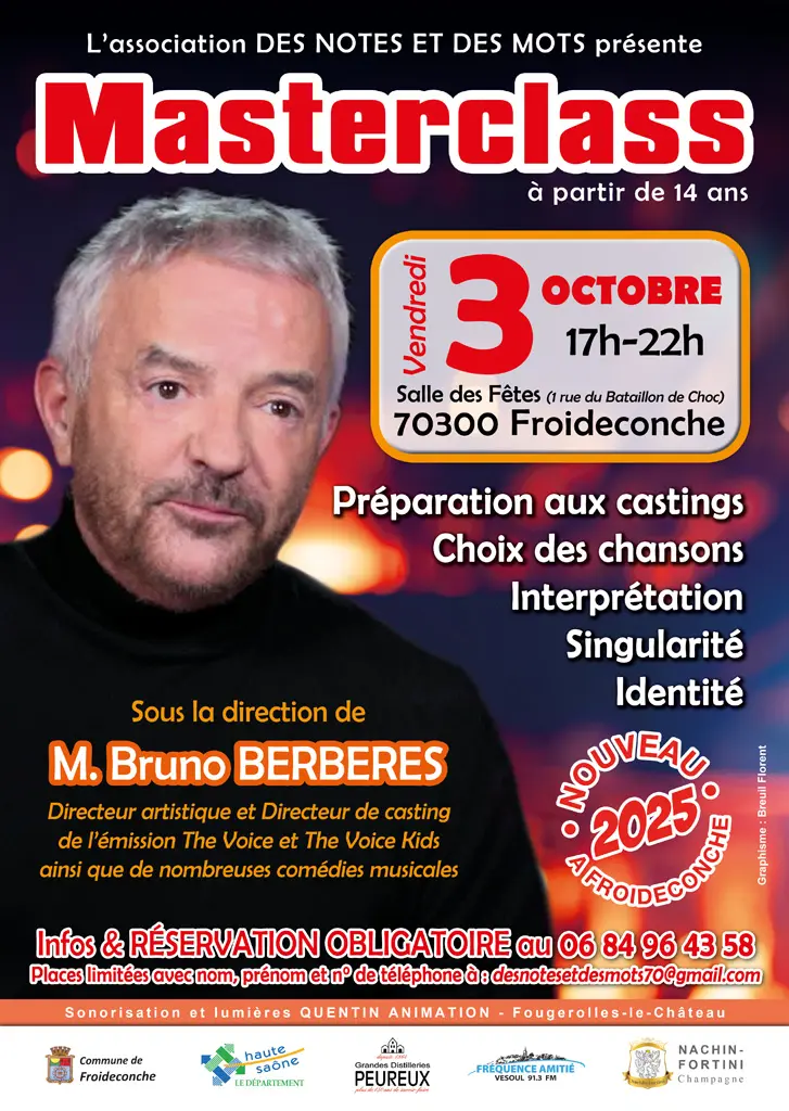 afficheMasterclass