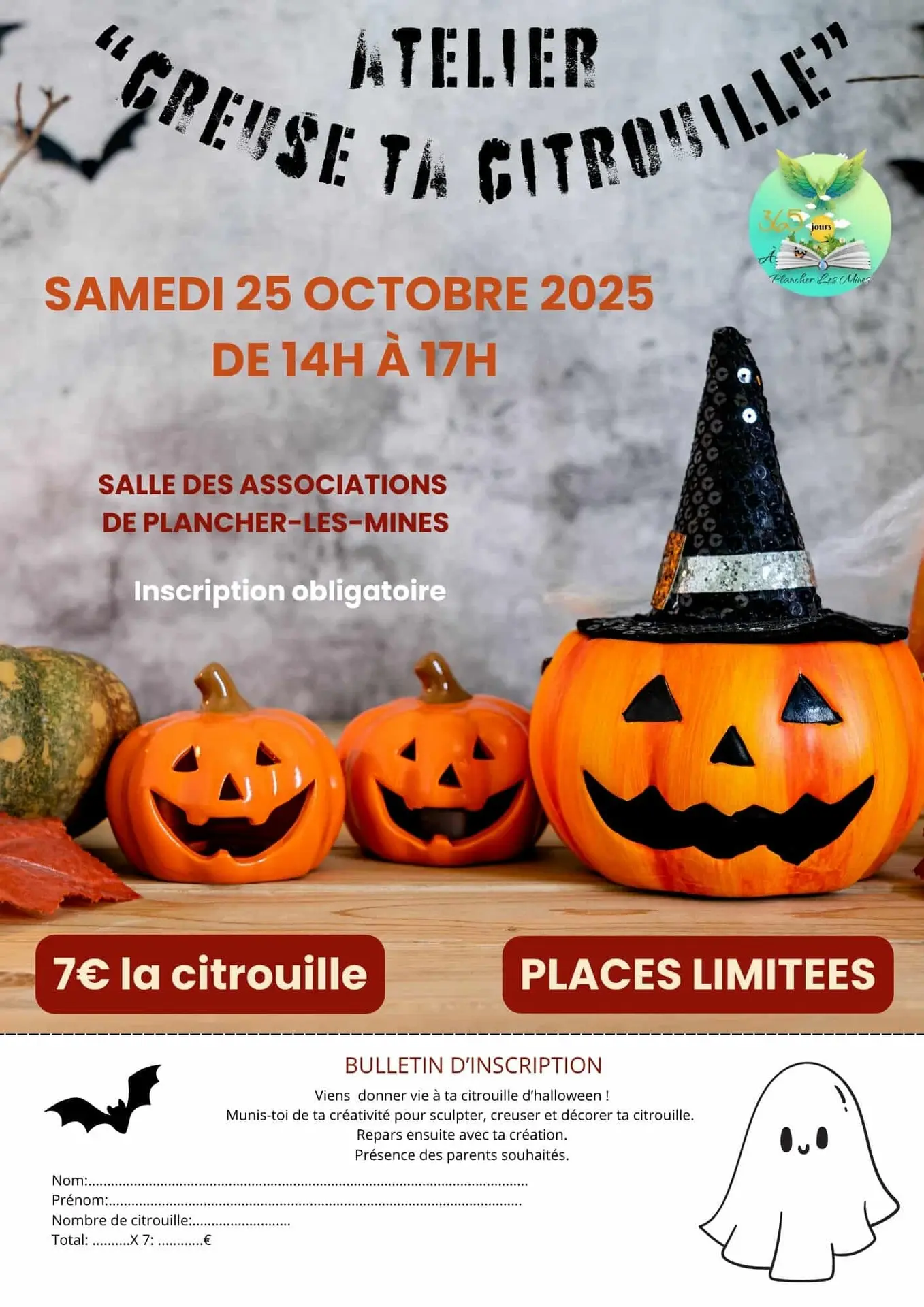atelier citrouille