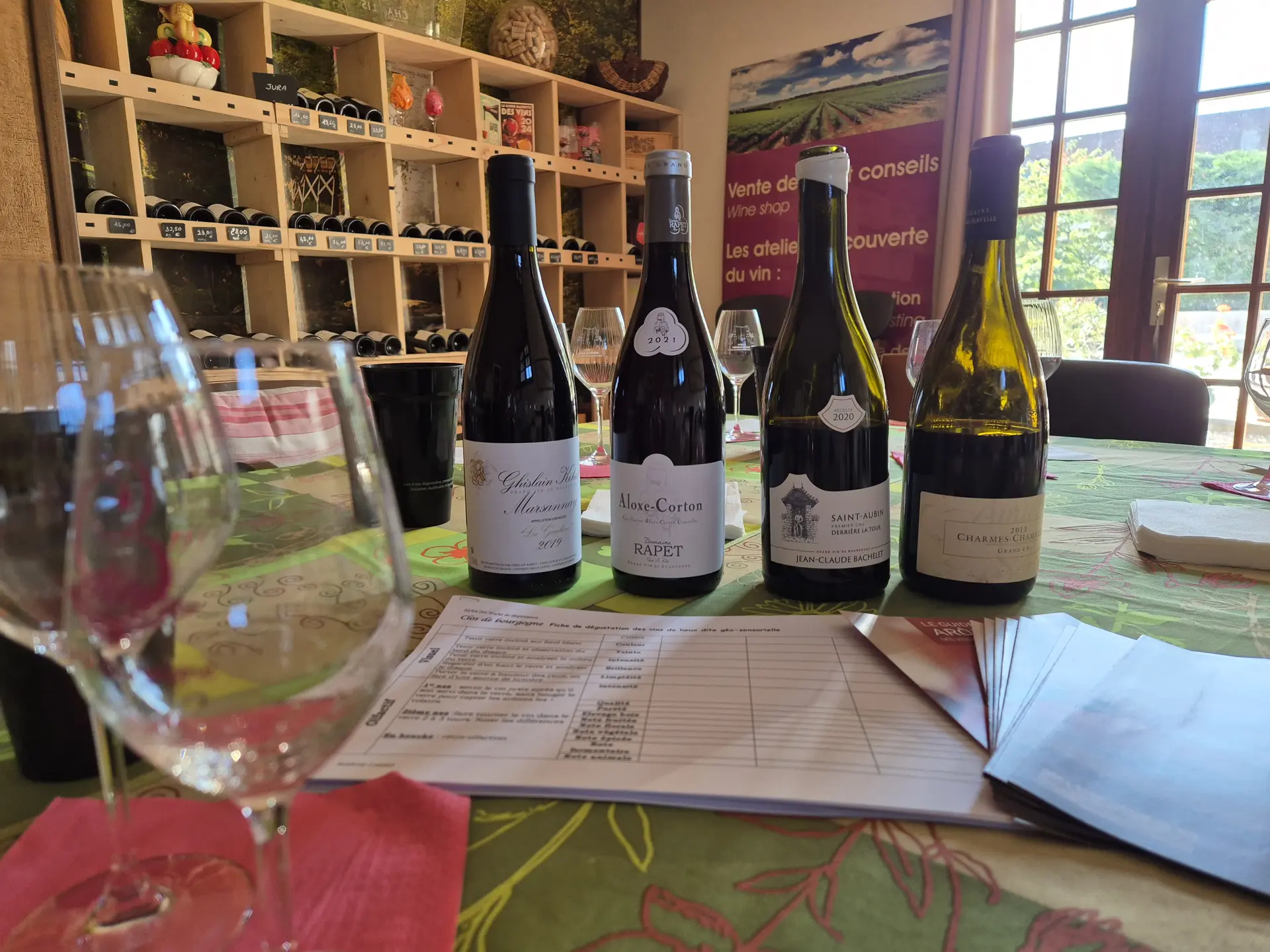 la -salle-de-dégustation