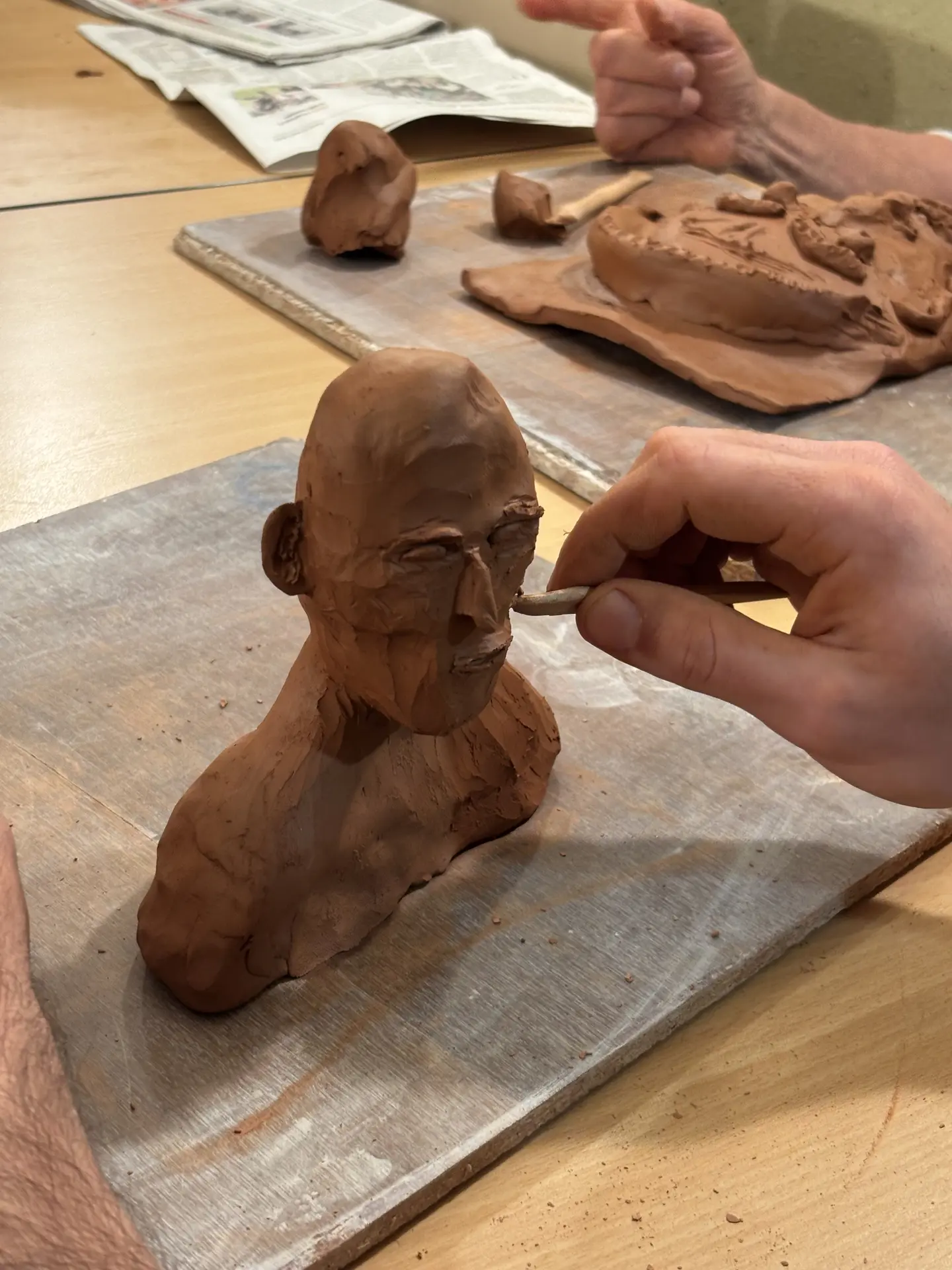 Atelier modelage