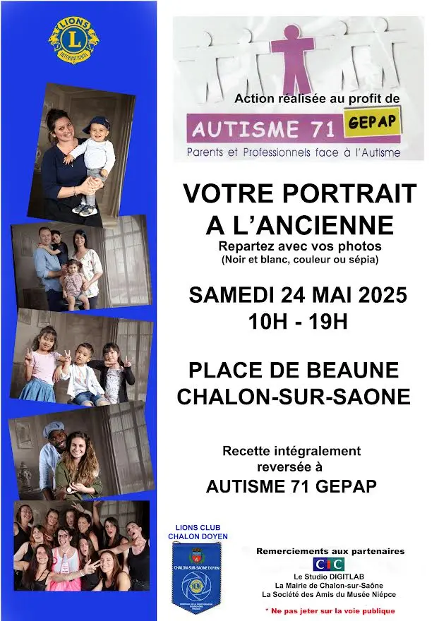VOTRE PORTRAIT A L'ANCIENNE