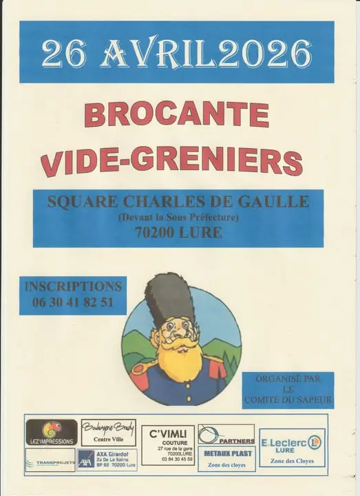 brocante vide grenier lure