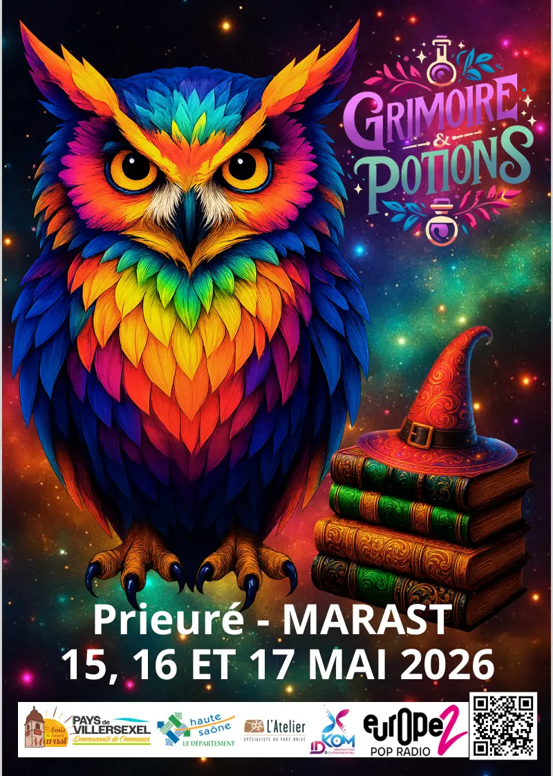 grimoire et potions 15 16 17 mai