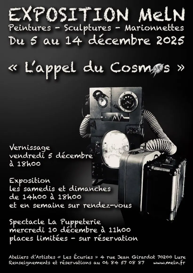 exposition Meln l'appel du cosmos