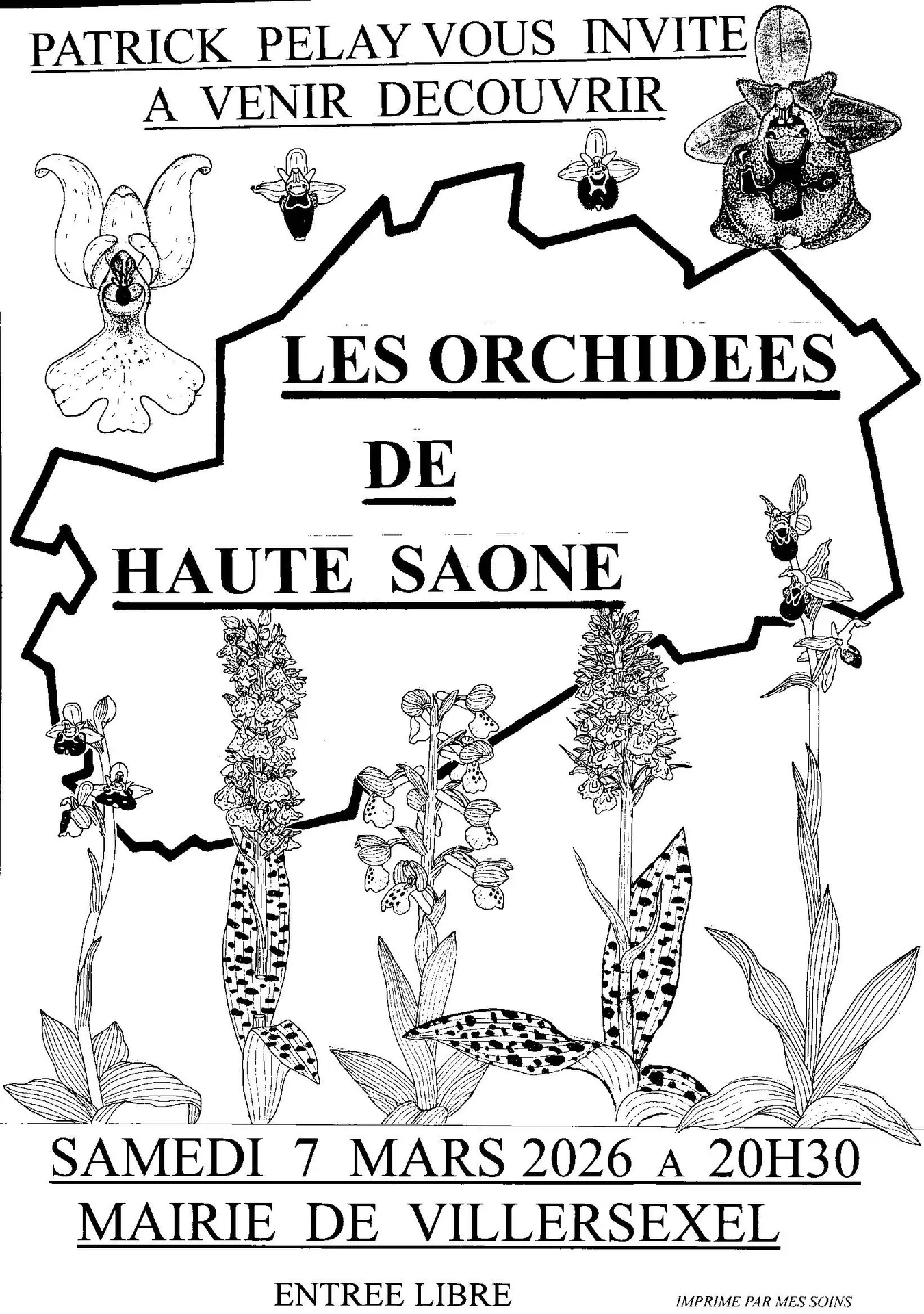 exposition orchidées 07 mars VILLERSEXEL