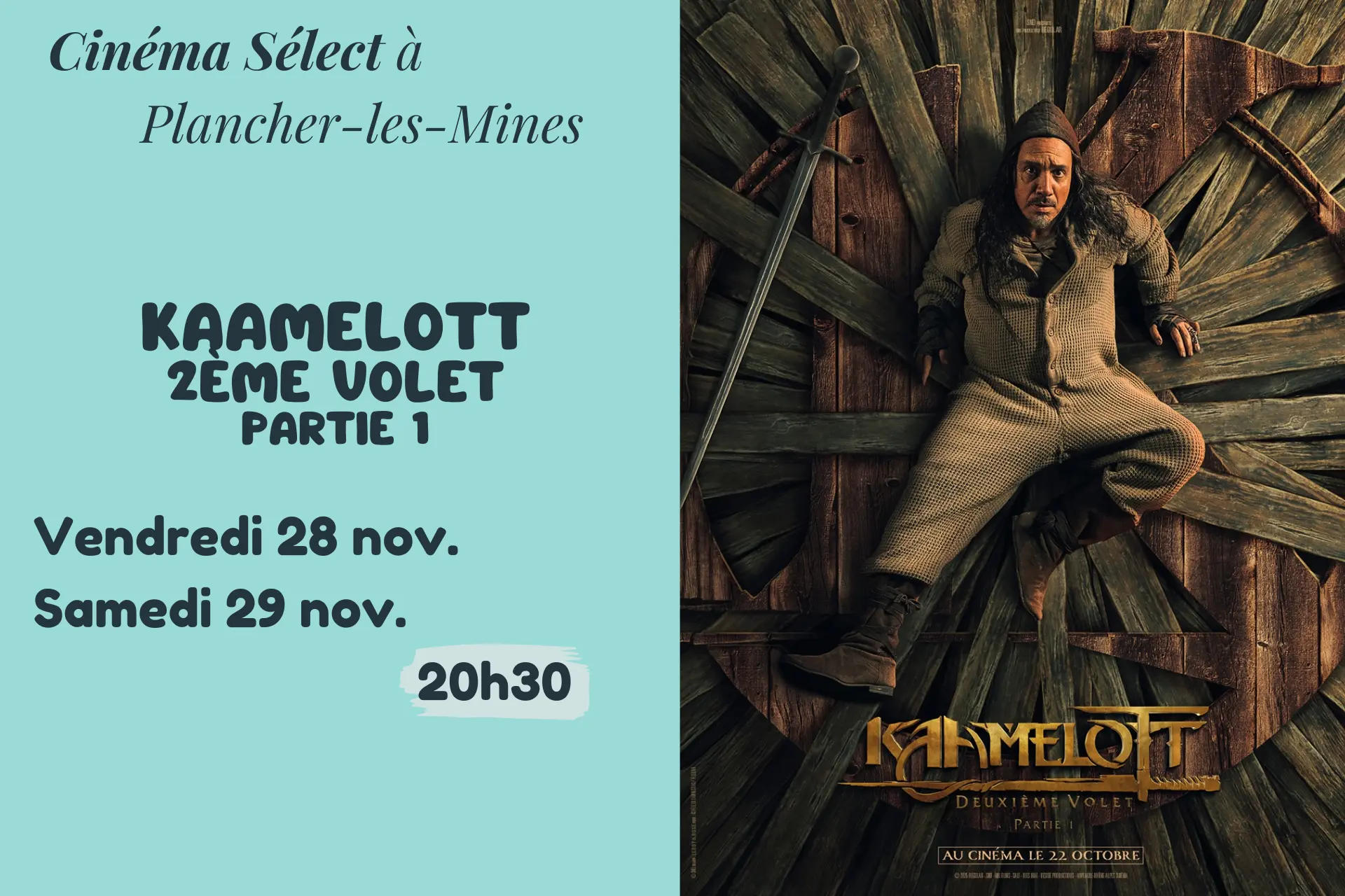novembre décembre 2025 - kaamelott