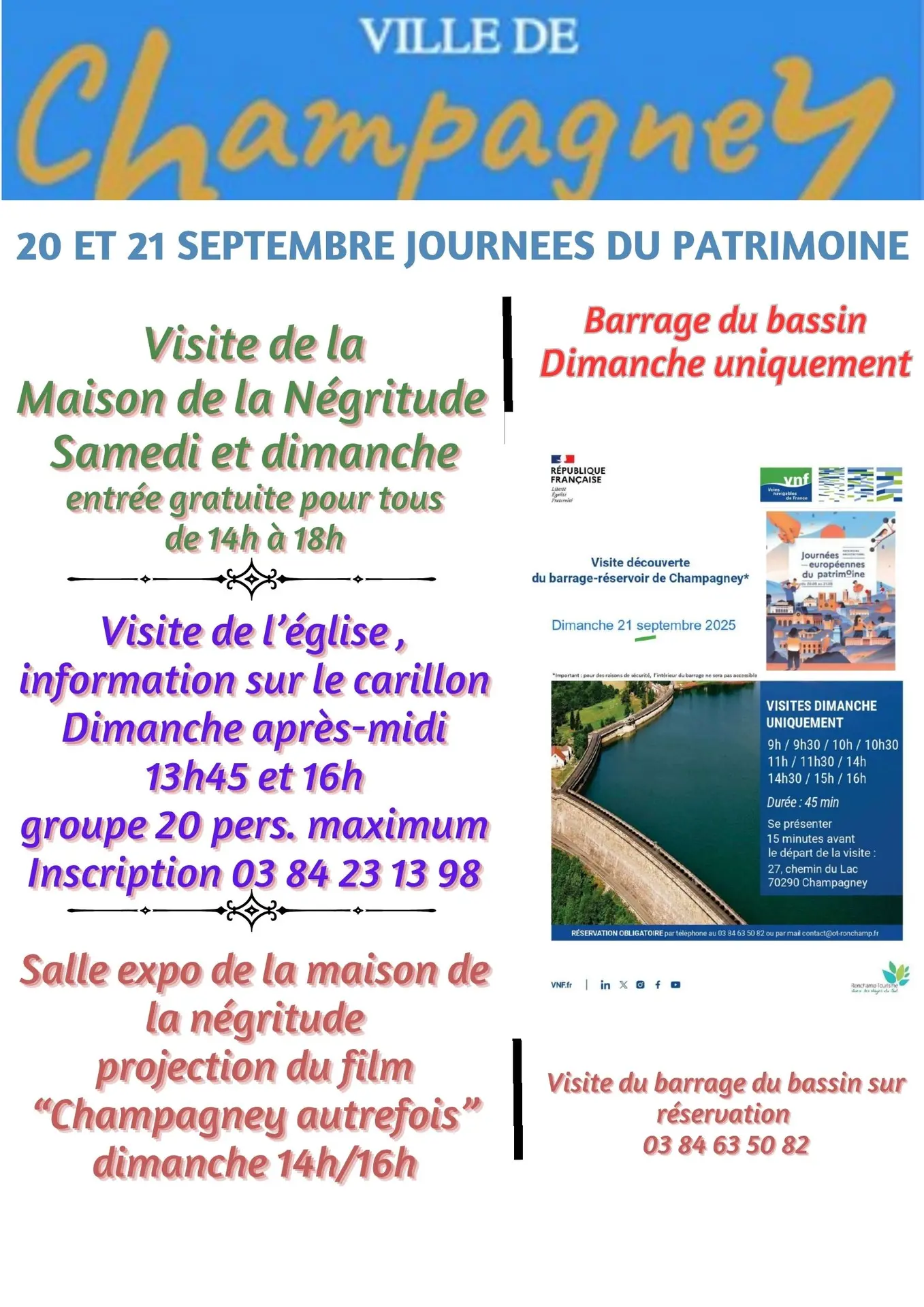 journée du patrimoine 2024 (Affiche) - 1