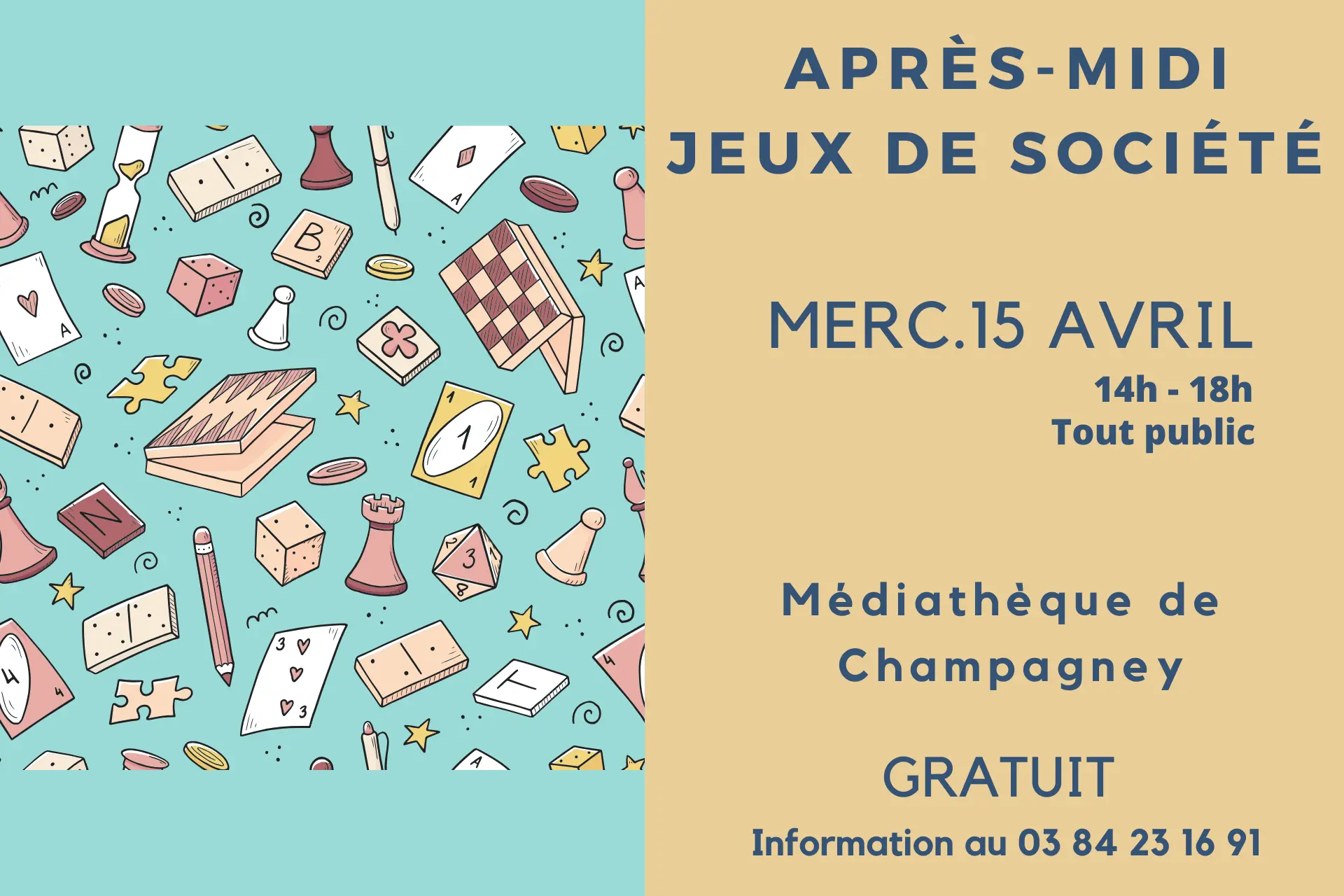 Mars avril 2026 - jeux de société champa juin