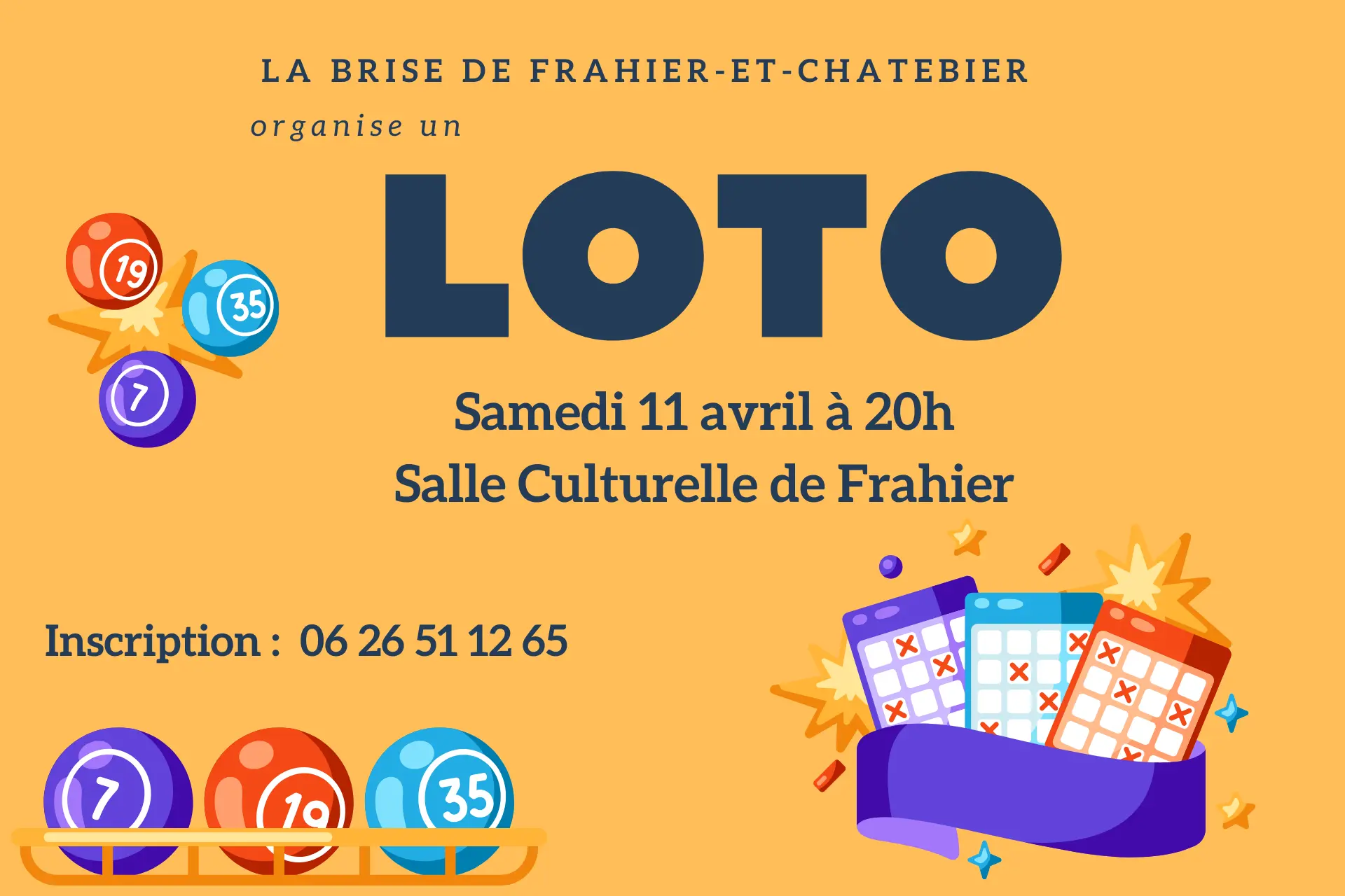 Mars avril 2026 - loto frahier