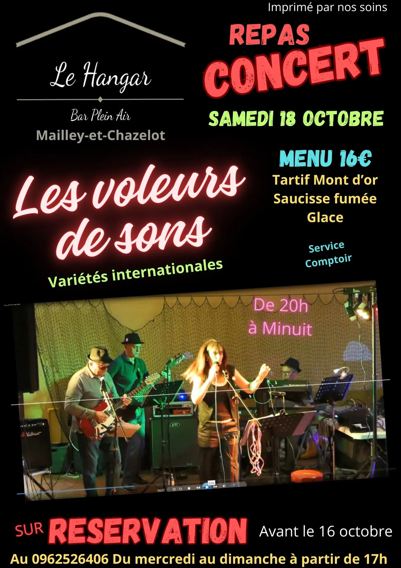Repas Concert