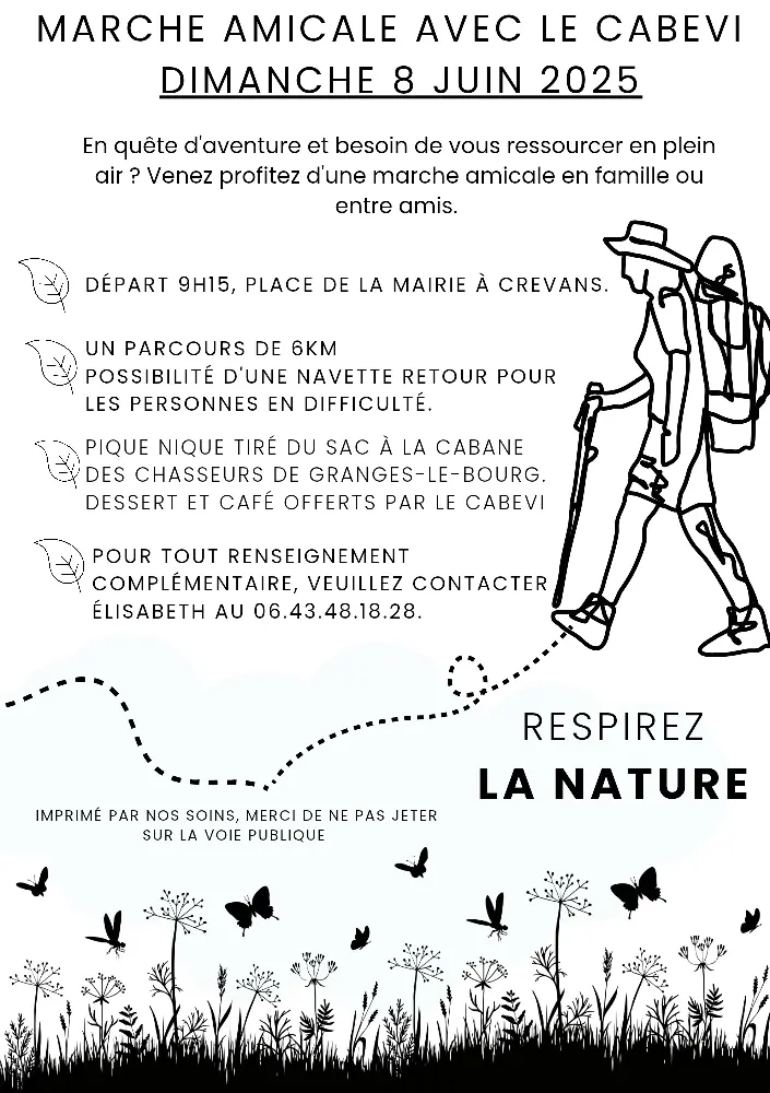 marche CREVANS 08 juin