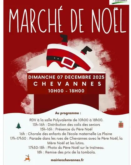 marché noel chevannes 2025