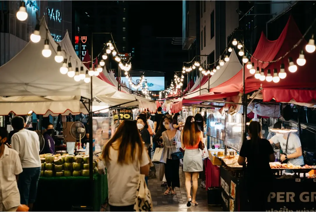 marché de nuit