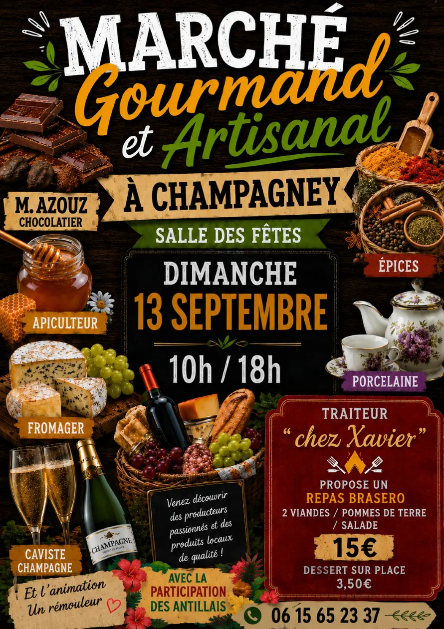marché gourmandn13 sept