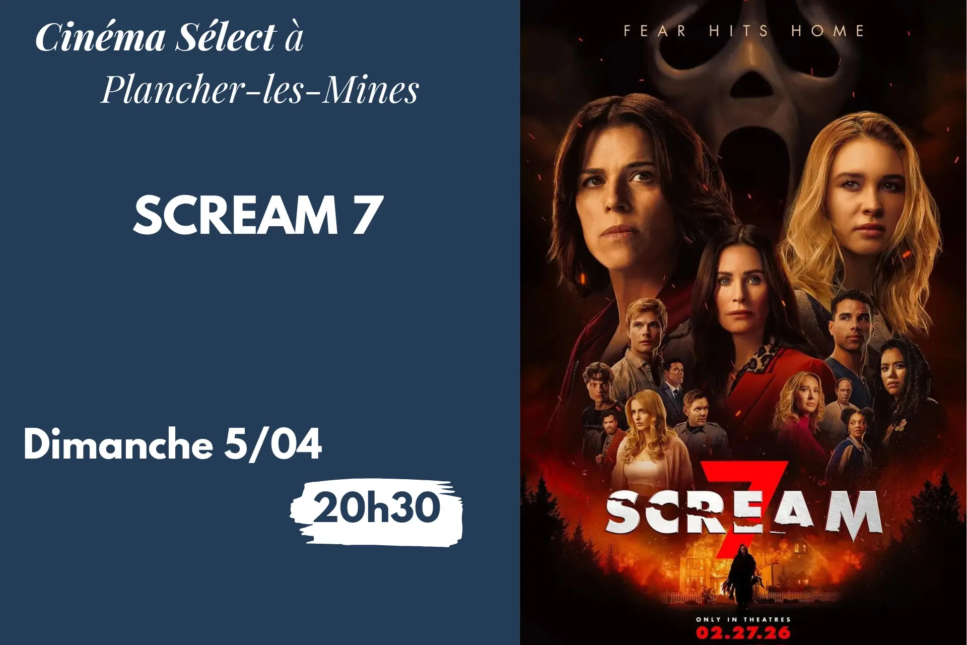 Mars avril 2026 - scream7