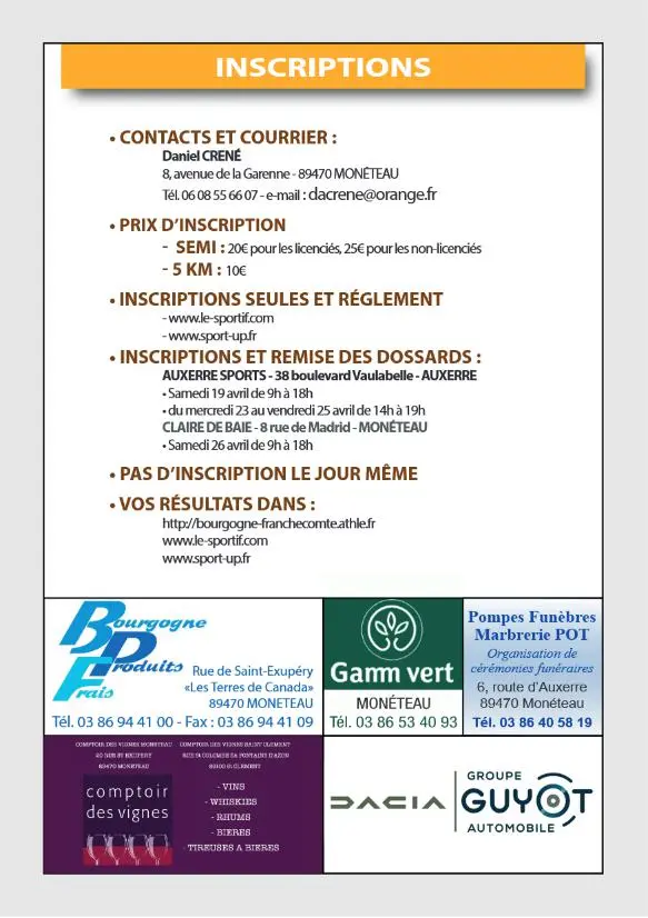 30e Semi-marathon de Monéteau