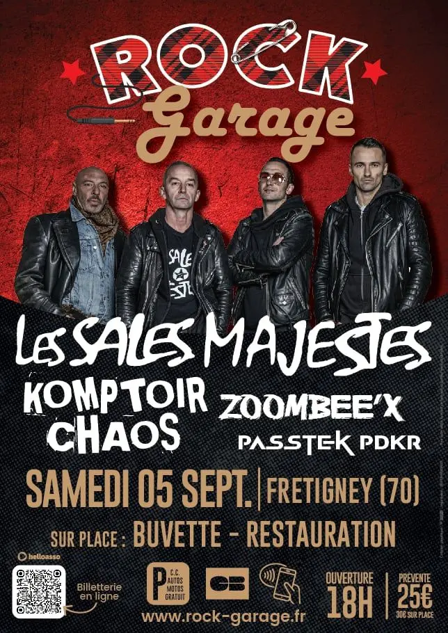 rock garage 5 septembre
