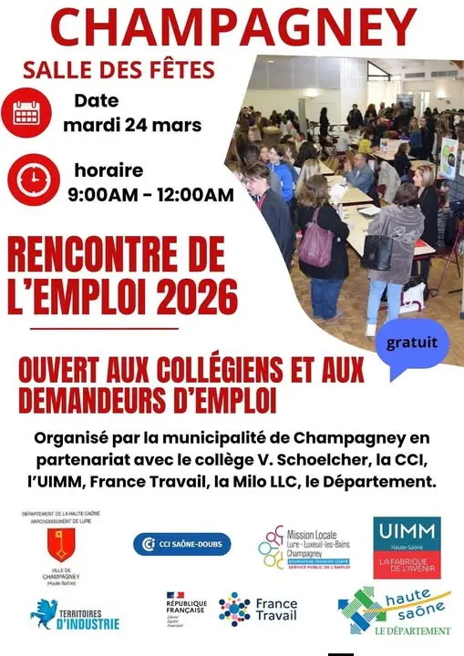 rencontre emploi 2026