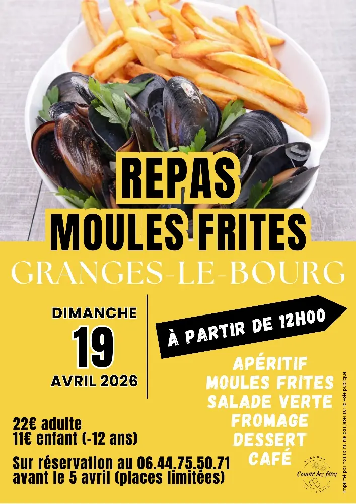 repas GLB 19 avril