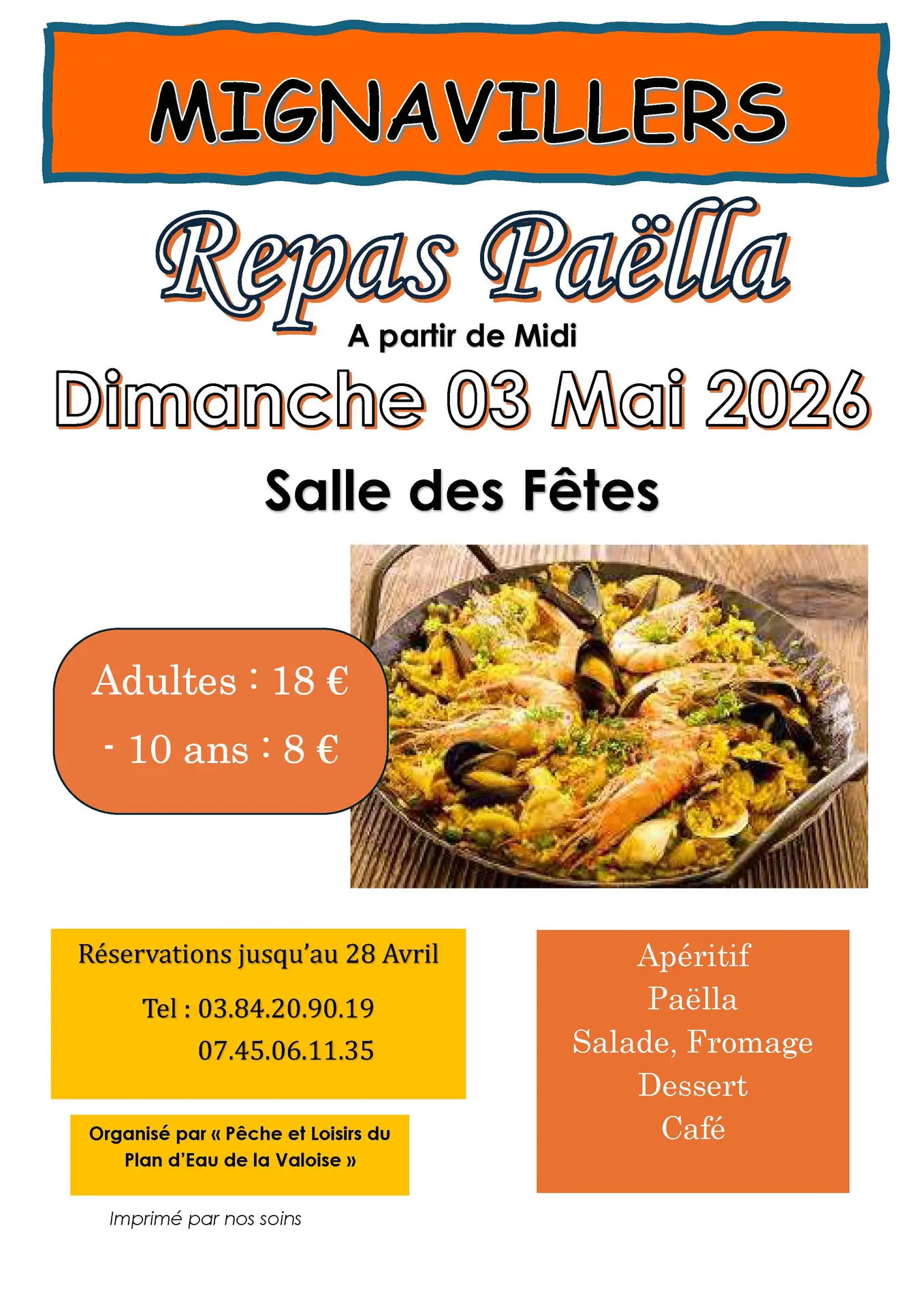 repas MIGNAVILLERS 03 mai