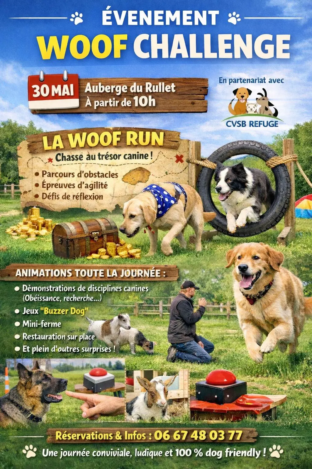 woof challenge LES MAGNY 30 mai