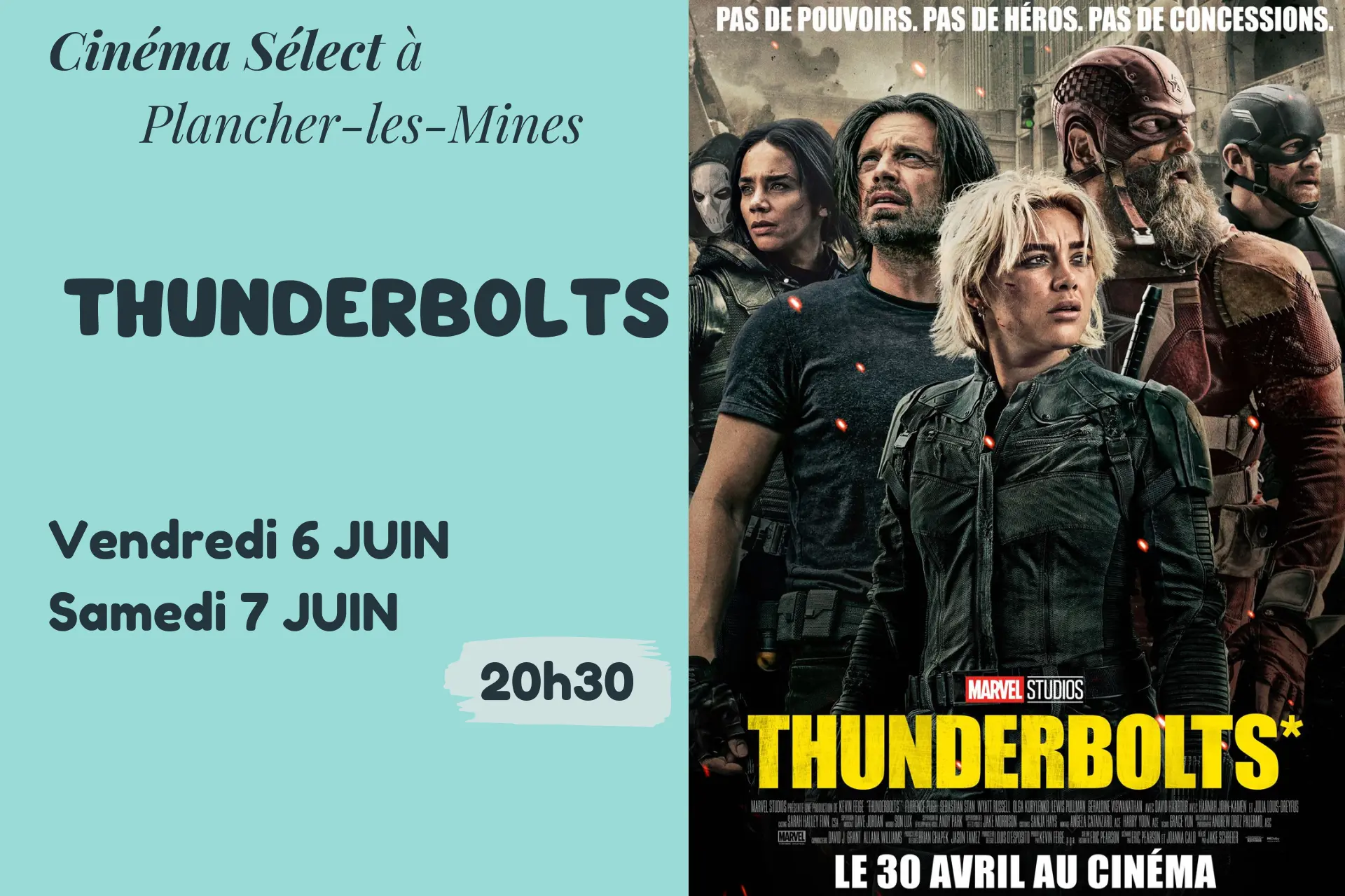 Avril mai juin 2025 - thunderbolts