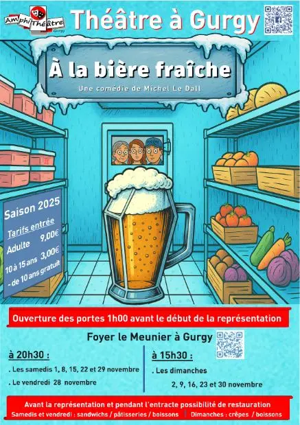 théatre Gurgy  à la bière fraiche