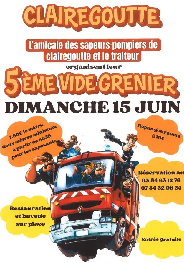 vide grenier clairegoutte