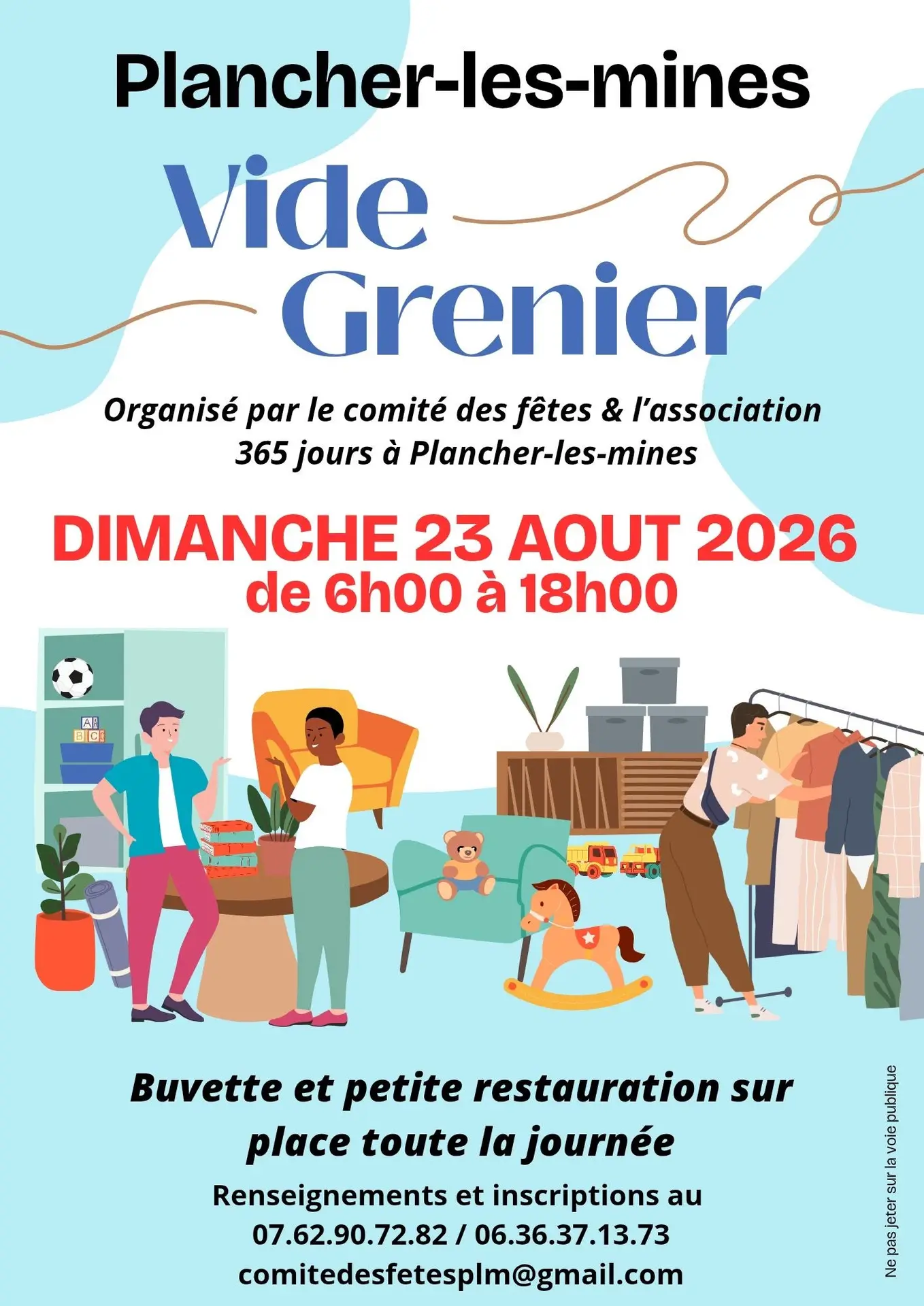 vide grenier plm