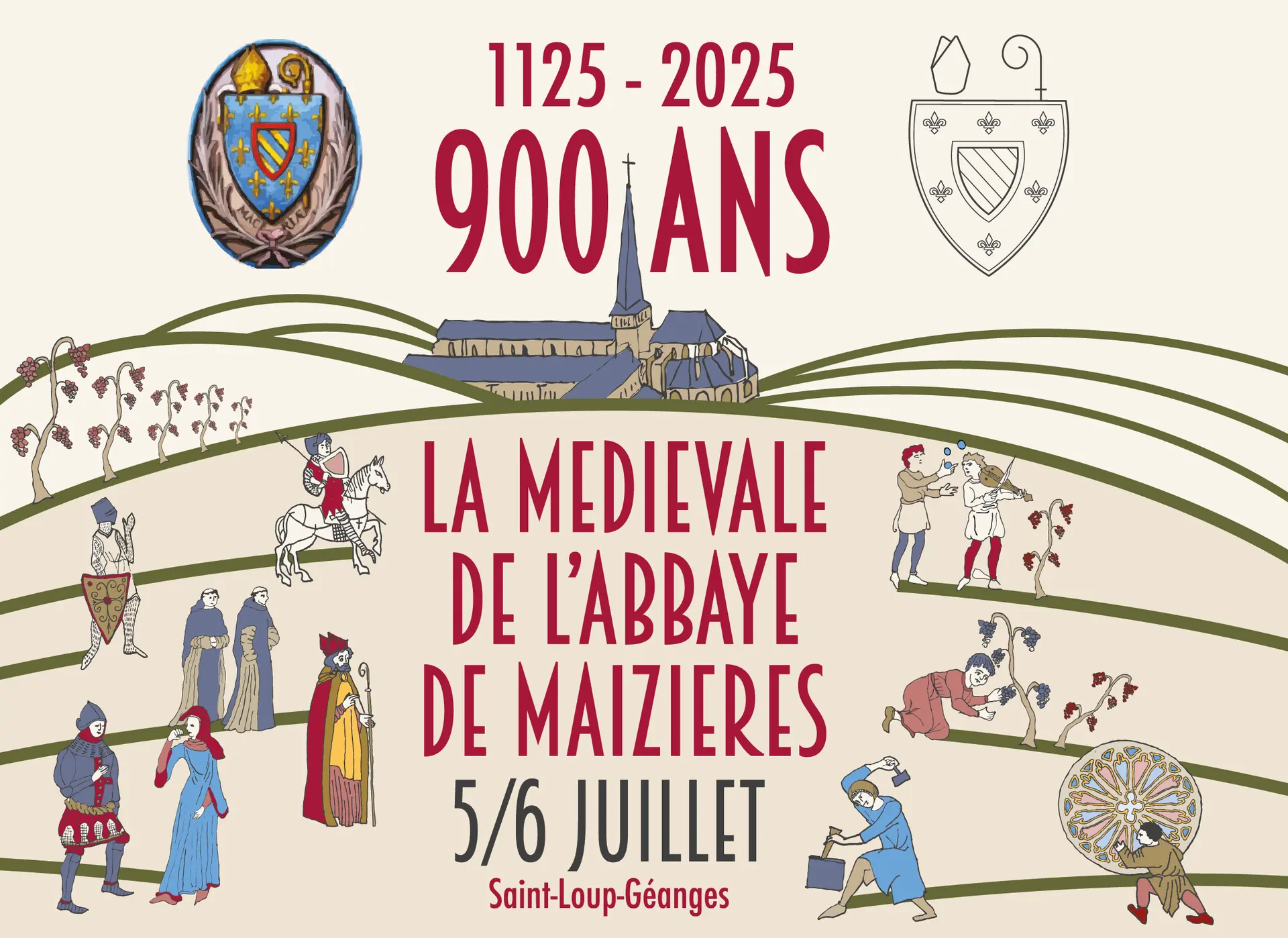 Médiévale de l'Abbaye de Maizières - key visual