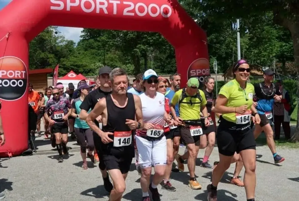 Trail des Vignes : Départ course