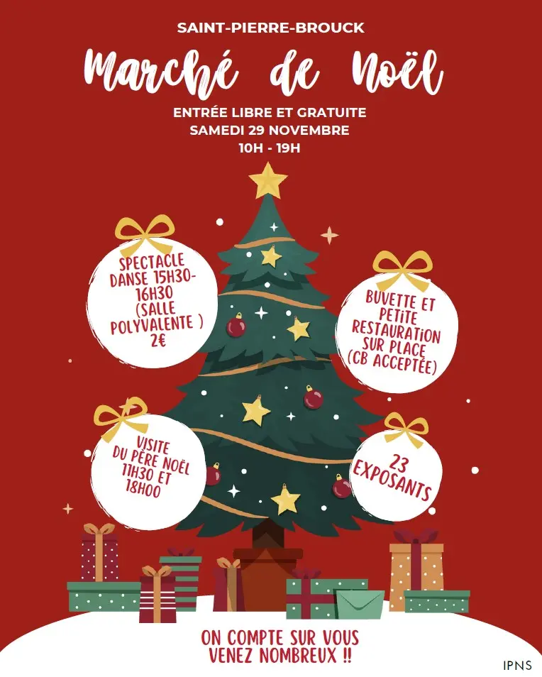 Marché Noël St Pierrebrouck