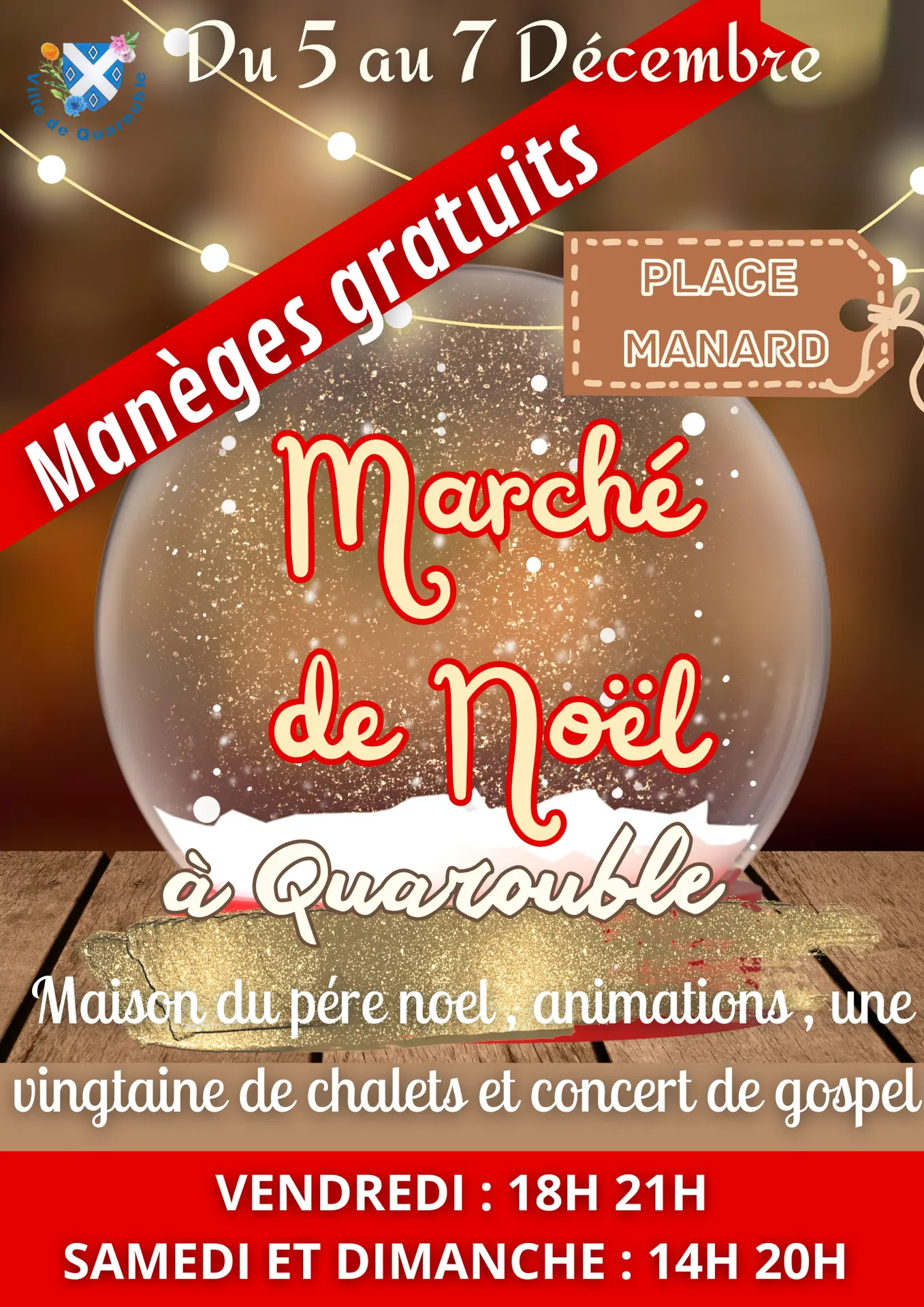 Marché Noël de Quarouble