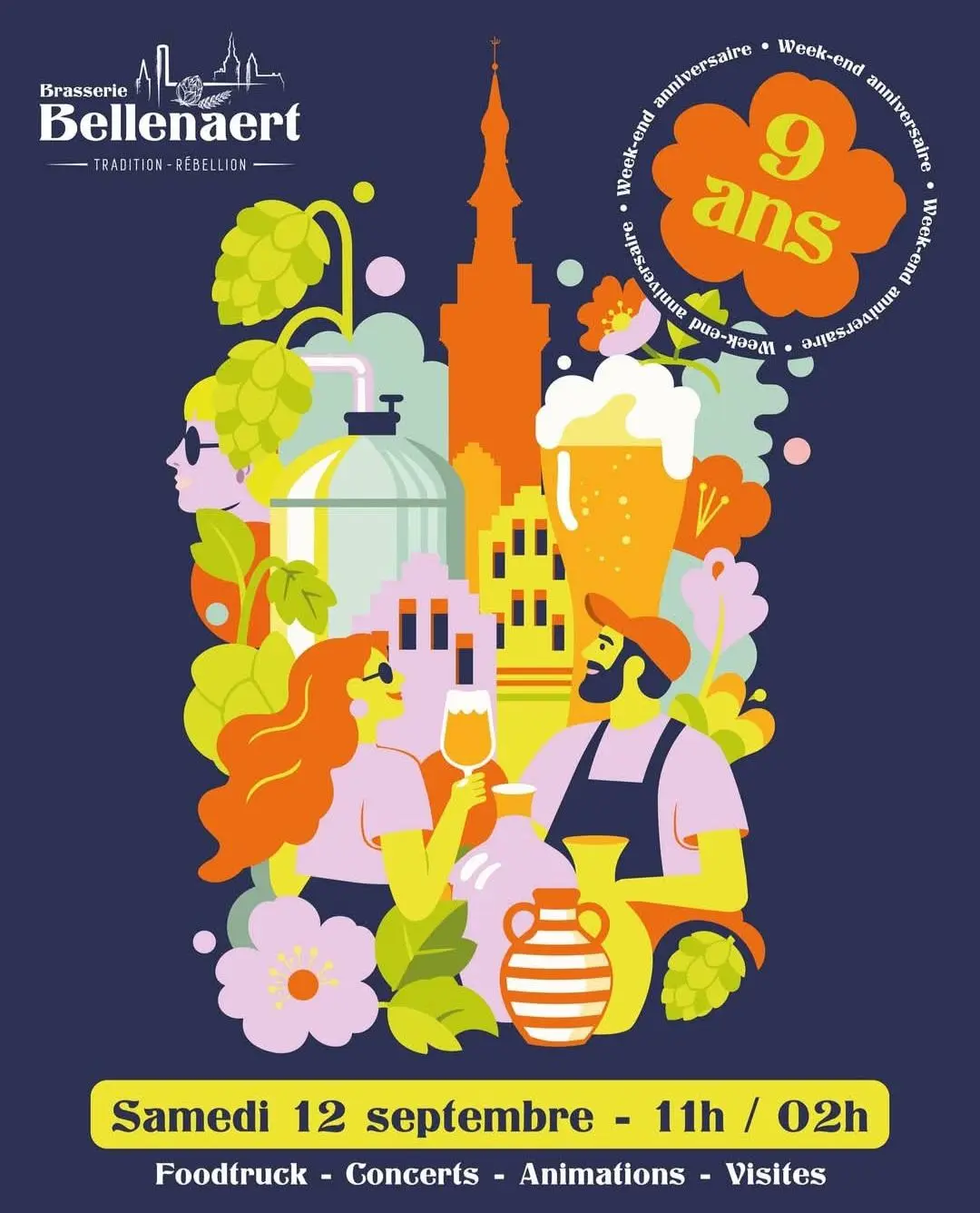 Anniversaire brasserie Bellenaert