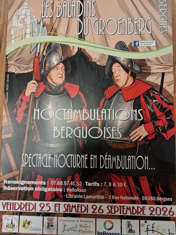 Noctambulations berguoises 2026