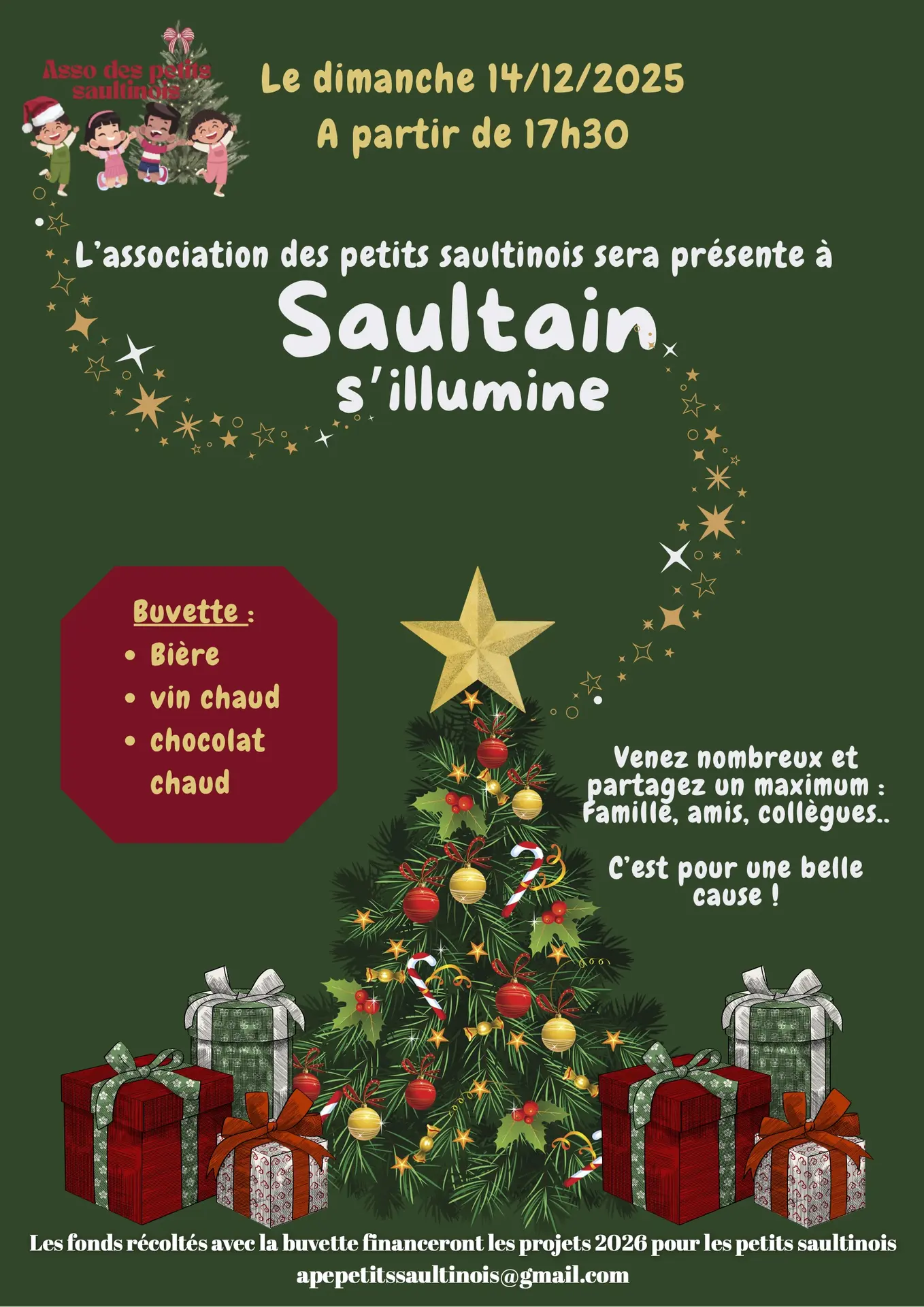 Affiche Saultain s'illumine