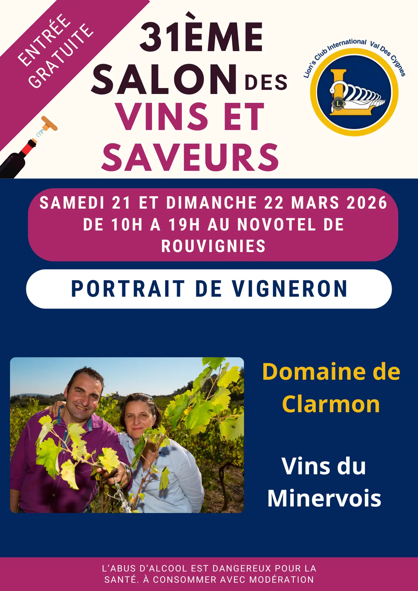 Affiche Salon des Vins 2026 - 18