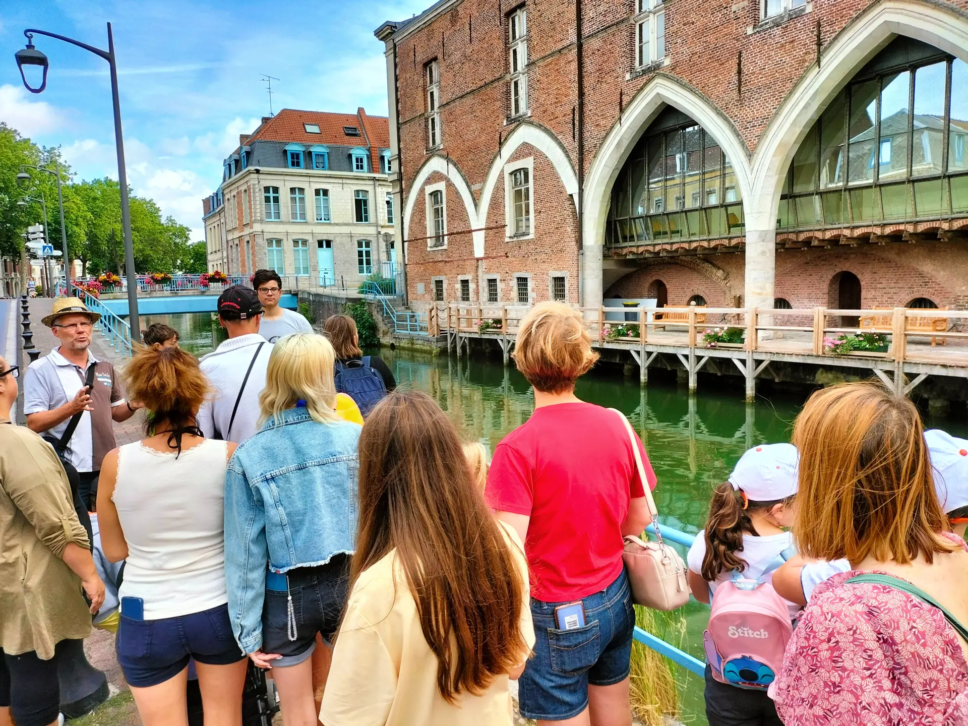 Douai en 60' chrono - Palais de Justice - Scarpe - Douaisis - Nord- France (c)Douaisis Agglo Tourisme.