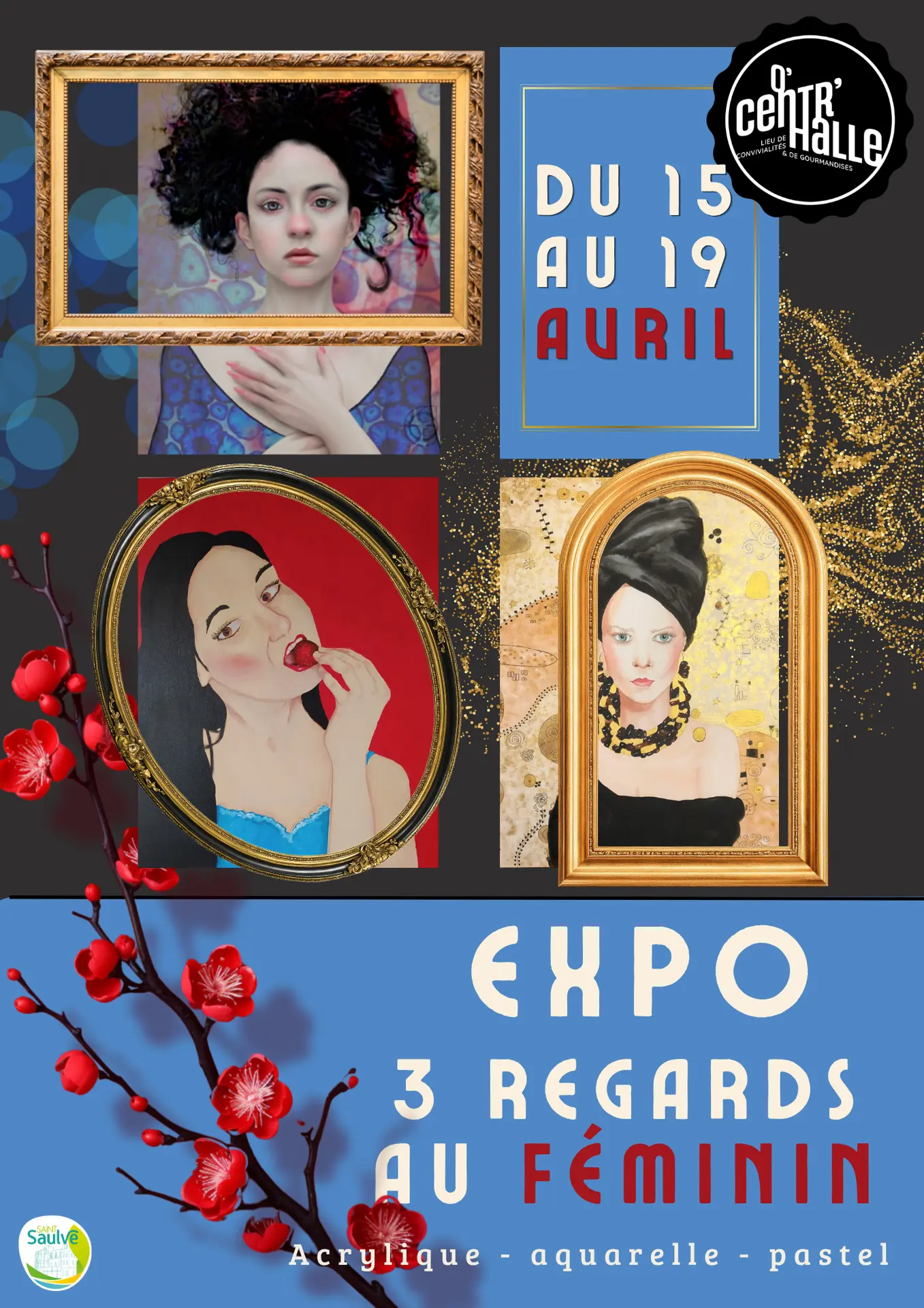 Atelier Peinture Enfant Affiche Flyer Art Moderne Tableaux Coloré Cubisme - 1